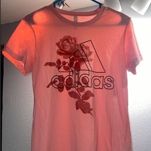 Pink Adidas T-shirt